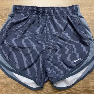 Patterned NIKE Tempo Running Shorts